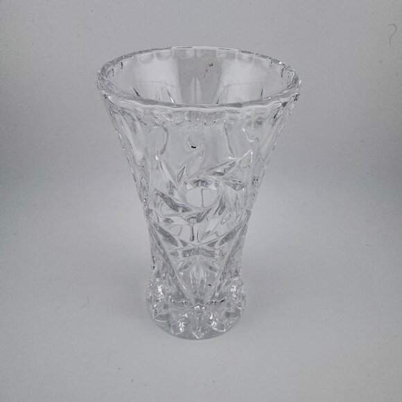 Vintage Lenox Fine Crystal Star Vase Bud Flower Vase 4 Inch Full Lead Crystal - Picture 2 of 4